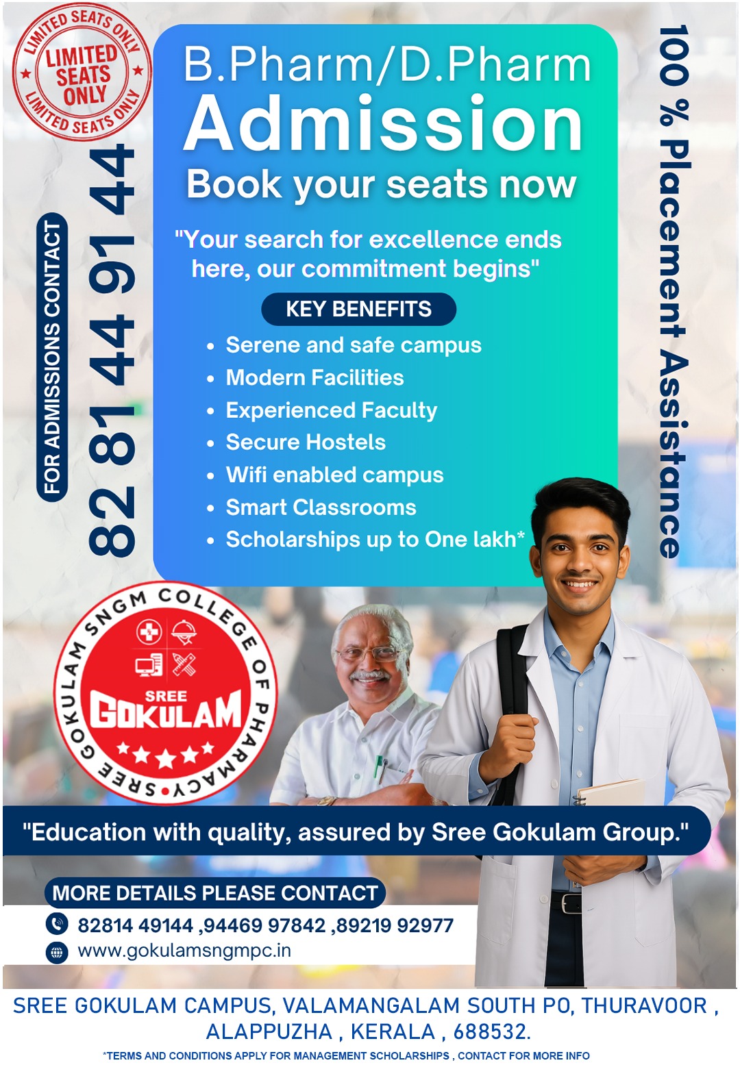 Admission Booking started !!!